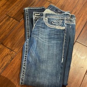 Vigoss dark wash skinny jeans; Size 29;